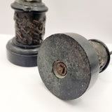 Pair of 19th Century Antique Bronzes of Mercury and Funtuna.