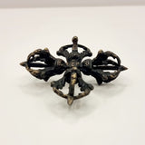Antique Bronze Buddhist Dorje Vajra meditation ritual tool