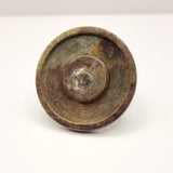 Antique Circa 1900 Miniature Bronze Wolfsspitz or Keeshond Dog