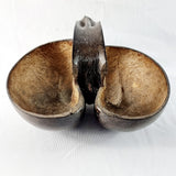 Antique Polished Coco De Mer Nut Basket
