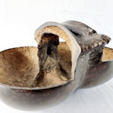 Antique Polished Coco De Mer Nut Basket