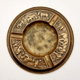 Antique Early 20th Century Bronze Ashtray by B.J. London Bronze
