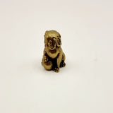 Antique Chinese Bronze Miniature Dog of Foo