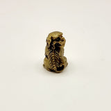 Antique Chinese Bronze Miniature Dog of Foo