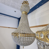 Antique Style, French Empire Style Chandelier 90cm with Ribbon Design.