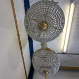 Antique Style, French Empire Style Chandelier 90cm with Ribbon Design.