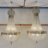 Antique Style, French Empire Style Chandelier 90cm with Ribbon Design.