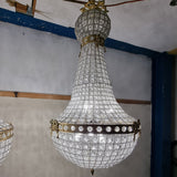 Antique Style, French Empire Style Chandelier 90cm with Ribbon Design.