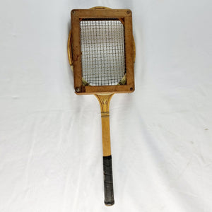 Vintage Early 20th Century Lawn Tennis Racket.