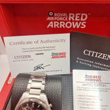 Limited Edition Citizen Eco-Drive WR 100 H500 Chronograph  Wristwatch in Red Arrow Box