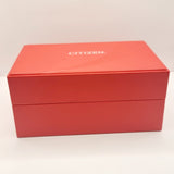 Limited Edition Citizen Eco-Drive WR 100 H500 Chronograph  Wristwatch in Red Arrow Box