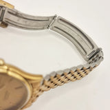 Omega Seamaster Quartz Wristwatch Gold Plated Date 1987