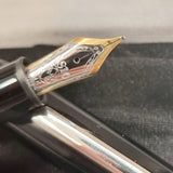 4810 14K Gold Nib Mont Blanc Meisterstuck M Fountain Pen Gifted By Scottish Courage