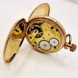 Antique Thomas Russell and Sons, Liverpool Gold Plated Pocket, Fob Watch