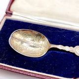 Baker Brothers Silver Coronation Spoon Birmingham 1936