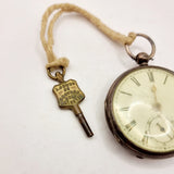 Antique 1866 C. Stening, Hove Silver Pocket Watch.