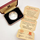 1976 Washington Crown Sterling Silver Coin by Pobjot Mint Limited Isle of Man