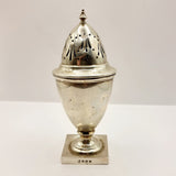 Antique 1912 Charles Boyton and Sons Silver Sugar Sifter.
