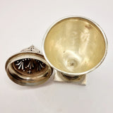 Antique 1912 Charles Boyton and Sons Silver Sugar Sifter.