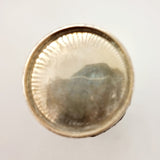Antique Indian Hindu Silver Beaker Embossed with Dieties and Cows