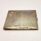 Art Deco 1931 John Henry Wynn Silver Cigarette Case