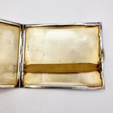 Art Deco 1931 John Henry Wynn Silver Cigarette Case