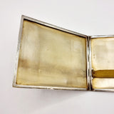 Art Deco 1931 John Henry Wynn Silver Cigarette Case