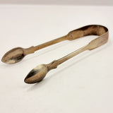 1827 Georgian Silver Sugar Tongs  by John Brydie