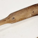 1827 Georgian Silver Sugar Tongs  by John Brydie