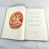 India Love Poems 1977 Limited Edition of 200. John Piper, Tambimuttu.