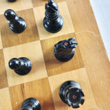 Rare Antique Large Jaques of London Staunton Chessmen Chess Set Over 9cm Tall.