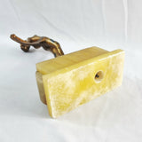 Antique Art Deco Spelter Dancer Figurine on Marble Base.