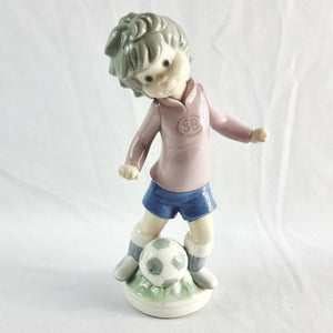 Lladro Sport Billy Football Player 1978
