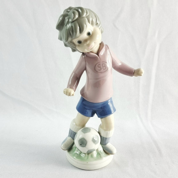 Lladro Sport Billy Football Player 1978