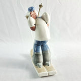 Lladro Skier Puppet 4970 Figurine