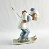 Lladro Skier Puppet 4970 Figurine