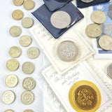 Large Collection of Vintage Decimal Currency. £5, £2, £1, and 50p coins. Uncirculated and Circulated.