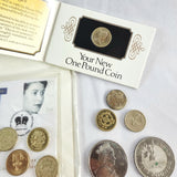 Large Collection of Vintage Decimal Currency. £5, £2, £1, and 50p coins. Uncirculated and Circulated.