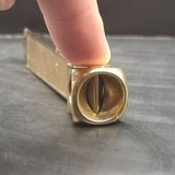 Vintage Donatus Solingen Gold Plated Cigar Cutter