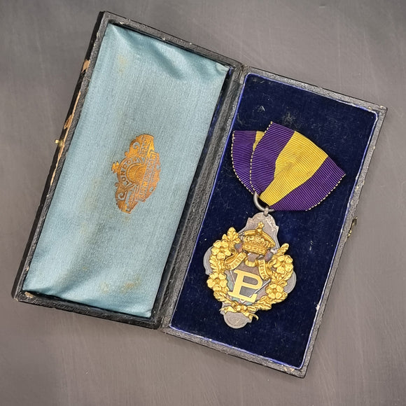 Antique 1880s Primrose League Conservative Associates Medal