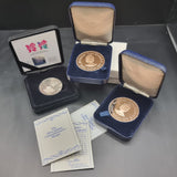Group of Three Commemorative Medals, 2012 Olympics and Two Jubilee.