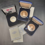 Group of Three Commemorative Medals, 2012 Olympics and Two Jubilee.