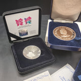 Group of Three Commemorative Medals, 2012 Olympics and Two Jubilee.