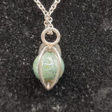 Kupittaan Kulta Nina Breddal Sterling Silver Hard Stone Heart Pendant Finland