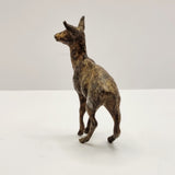 Antique Austrian Cold Painted Bronze Geschultz