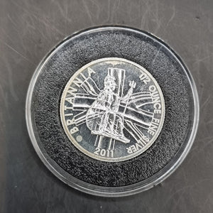 2011 Fine Silver Britannia 1/2 Ounce 1 Pound Coin