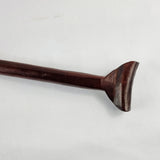 Native Indian American Hardwood Carved Canoe Paddle