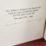 Winston Churchill Signed Book, Marlborough His Life and Times vol I and III