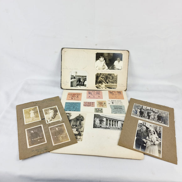 Vintage 1950s Theatre Tickets and Other Ephemera