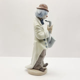 Pair of Lladro Sad Act Clowns 5471 and 5472 Clown Figurines